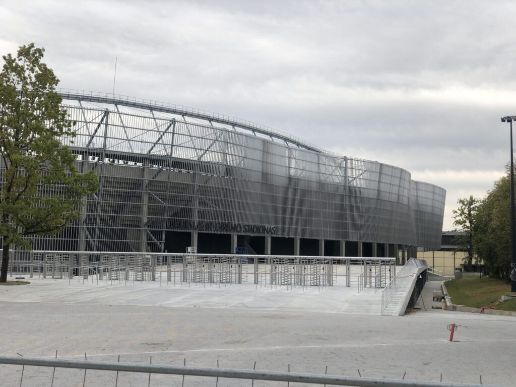 Dariaus ir Girėno stadionas (Perkūno al. 5) - Sports arena - construction photos