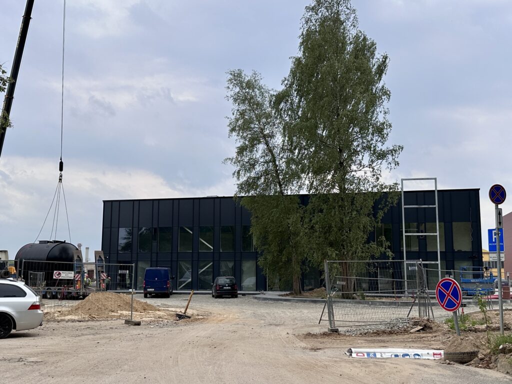 eMarket City 1 etapas (Eišiškių pl. 36) - Shopping center, Warehouse / Distribution center - construction photos