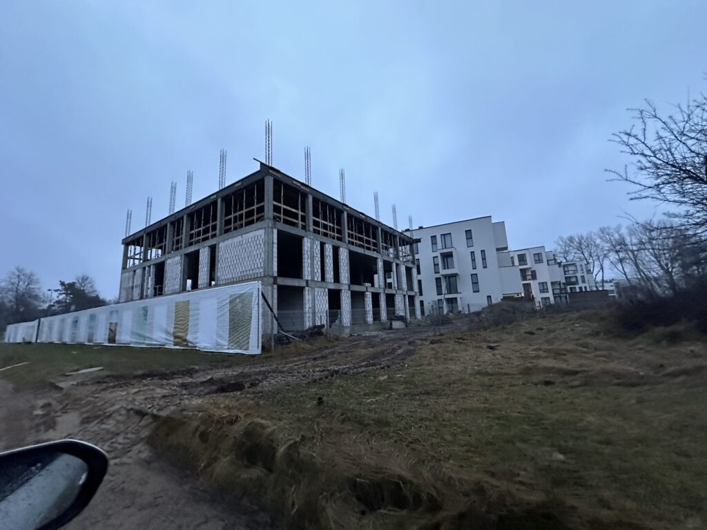 Apartamentai kopose | Namas A (Jūros g. 30B) - Multi apartment - construction photos