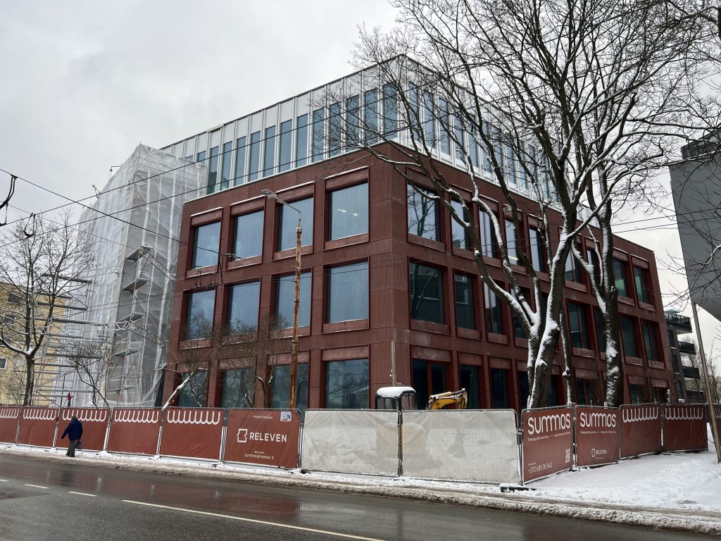 Summos (Lapių g. 3) - Office center - construction photos