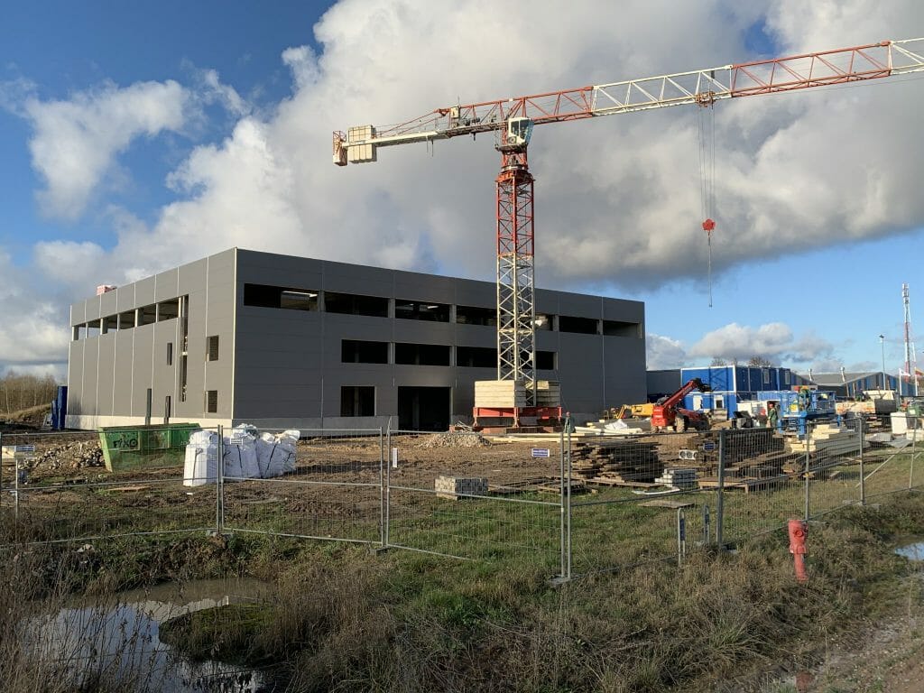 "GOTAS" administracinis (Nesvyžiaus g. 8) - Office center - construction photos