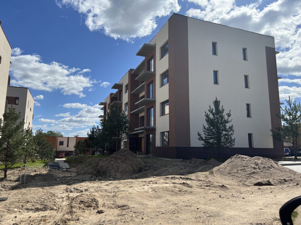 Horizontai (rytų, pietų, šiaurės) (Simono Grunau g. 34, 36, 38) - Multi apartment - construction photos