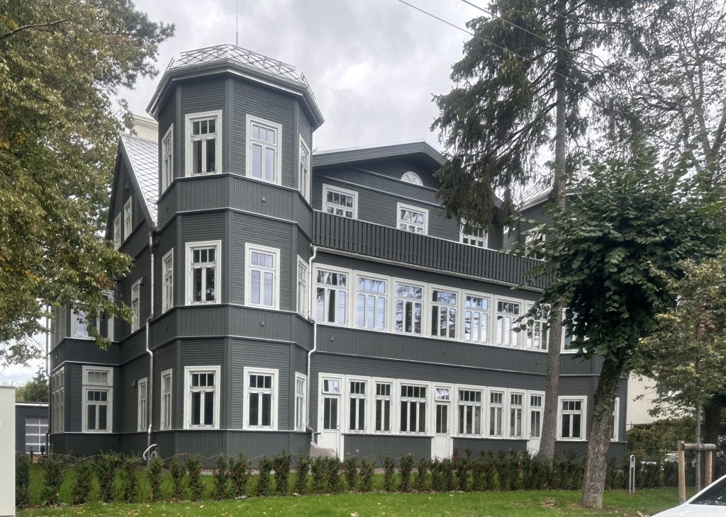 Panemunės vila (Gailutės g. 28) - Multi apartment - construction photos