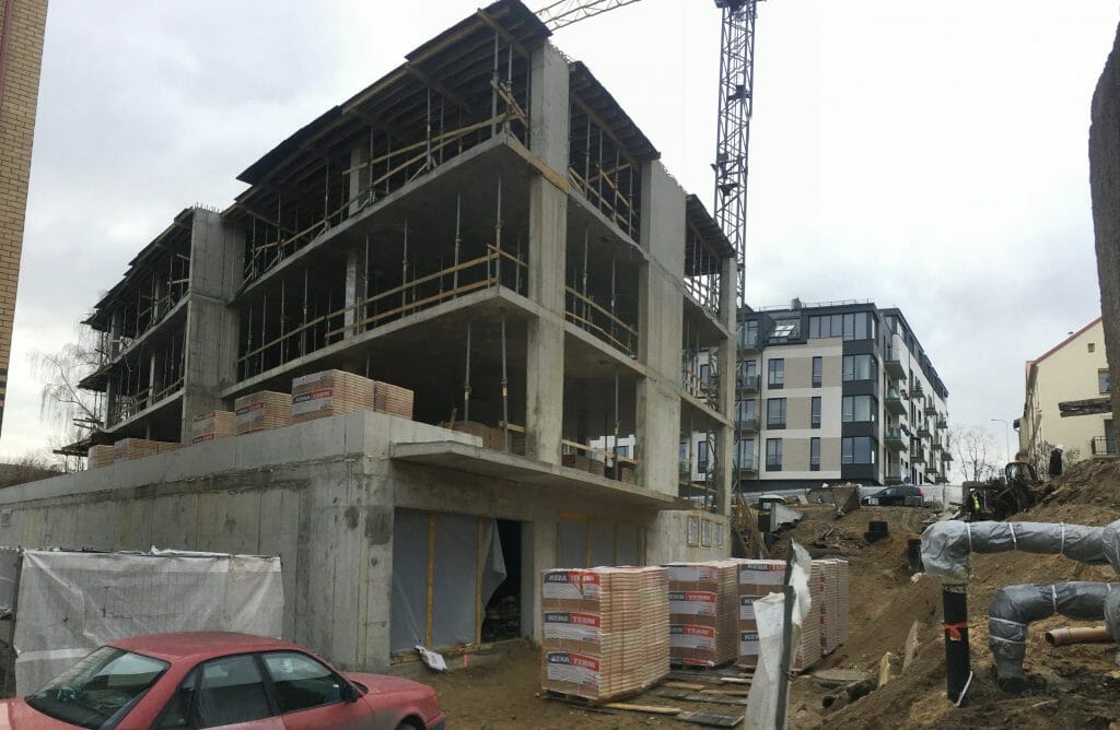 Mindaugo rezidencija (Mindaugo g. 12A) - Multi apartment - construction photos