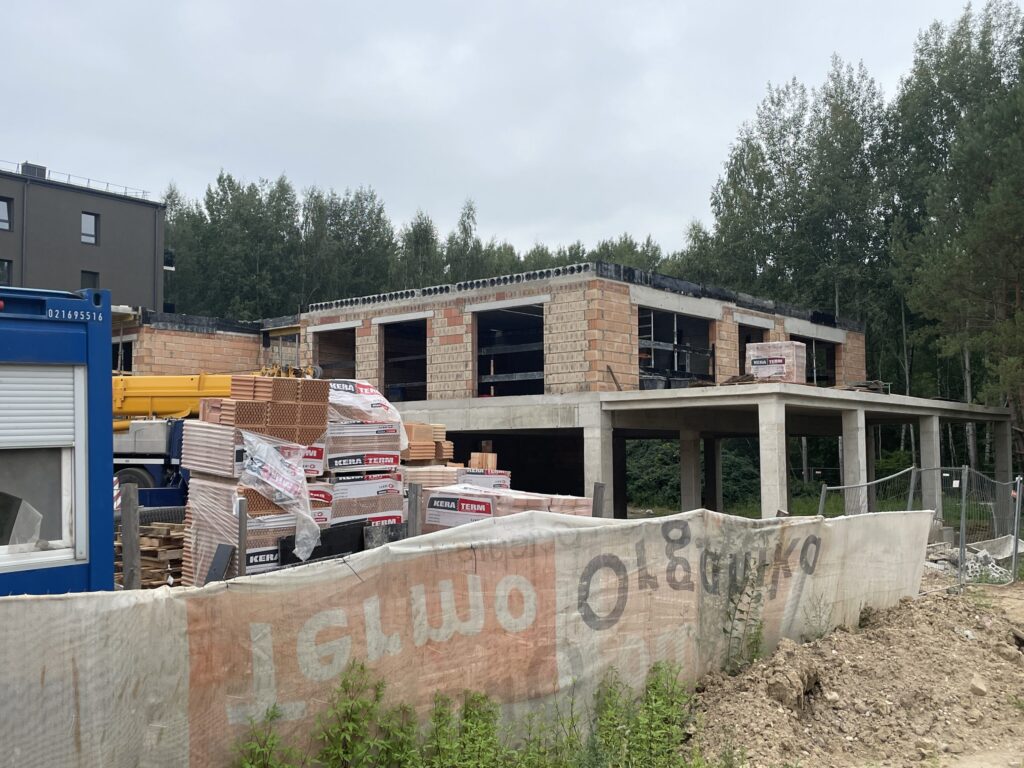 Arčiau miško 2 etapas (1A, 1B) (Girios g. 1G) - Multi apartment - construction photos