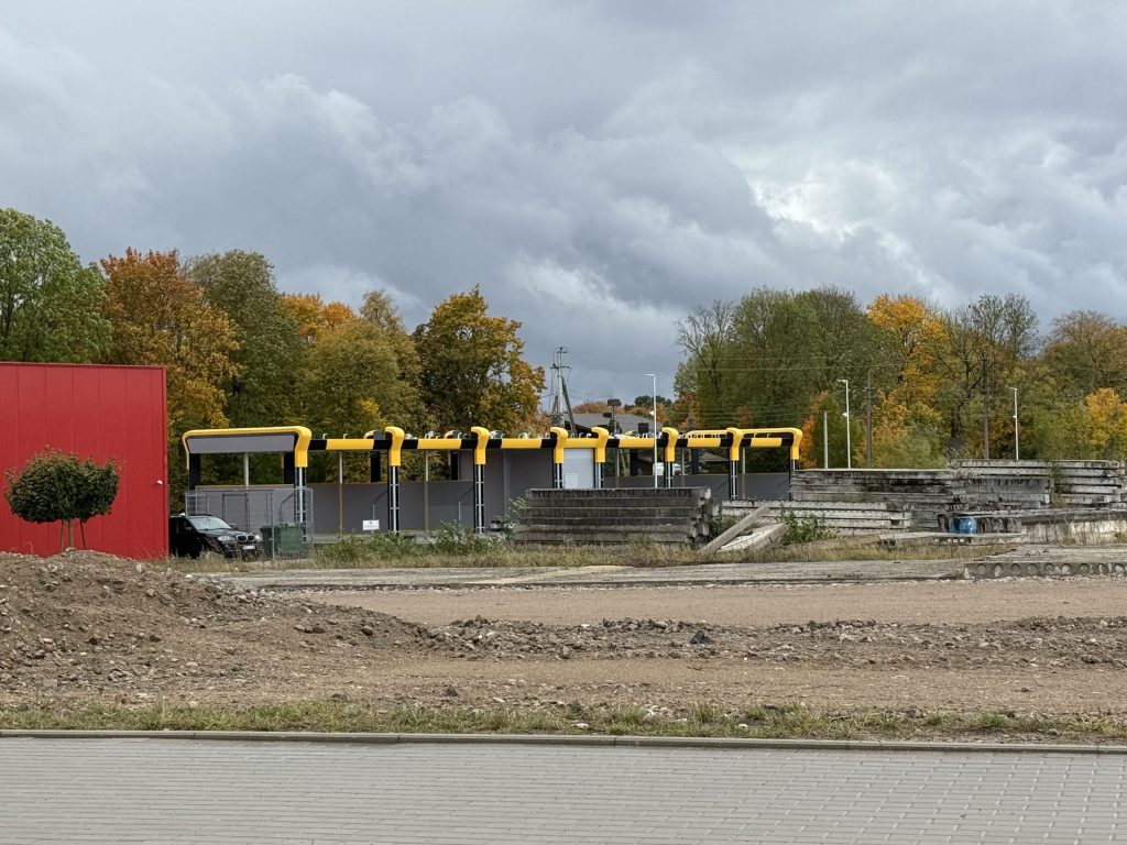 Romainių g. 67D (Romainių g. 67D) - Car wash - construction photos