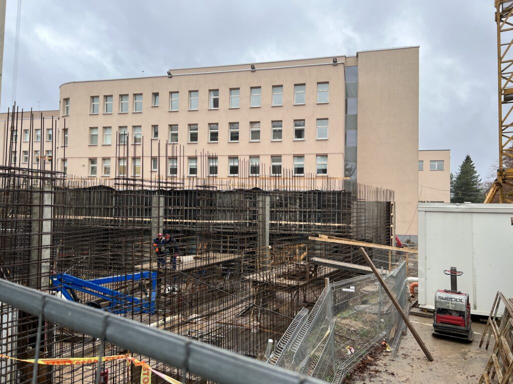 Kauno klinikų Vaikų reabilitacijos korpusas (Eivenių g. 2) - Hospital - construction photos