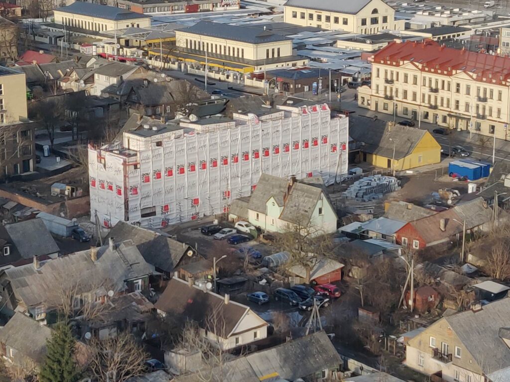 K50E (Kalvarijų g. 50E) - Multi apartment - construction photos