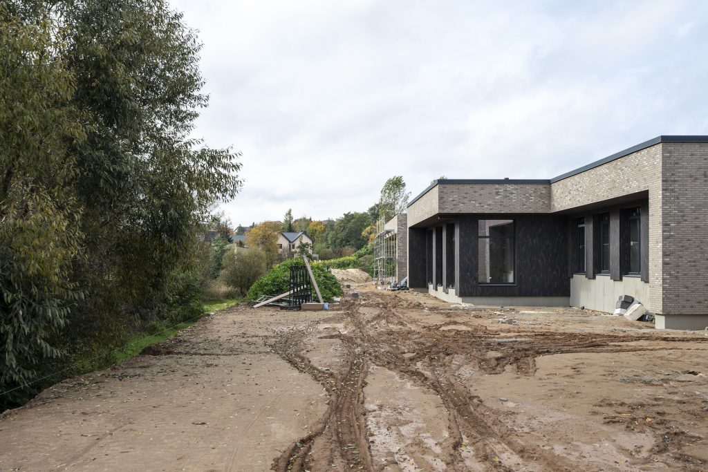 Miesto meldai (Pagudės g. 1, 3, 5, 7, 9, 11, 13) - Private house community - construction photos