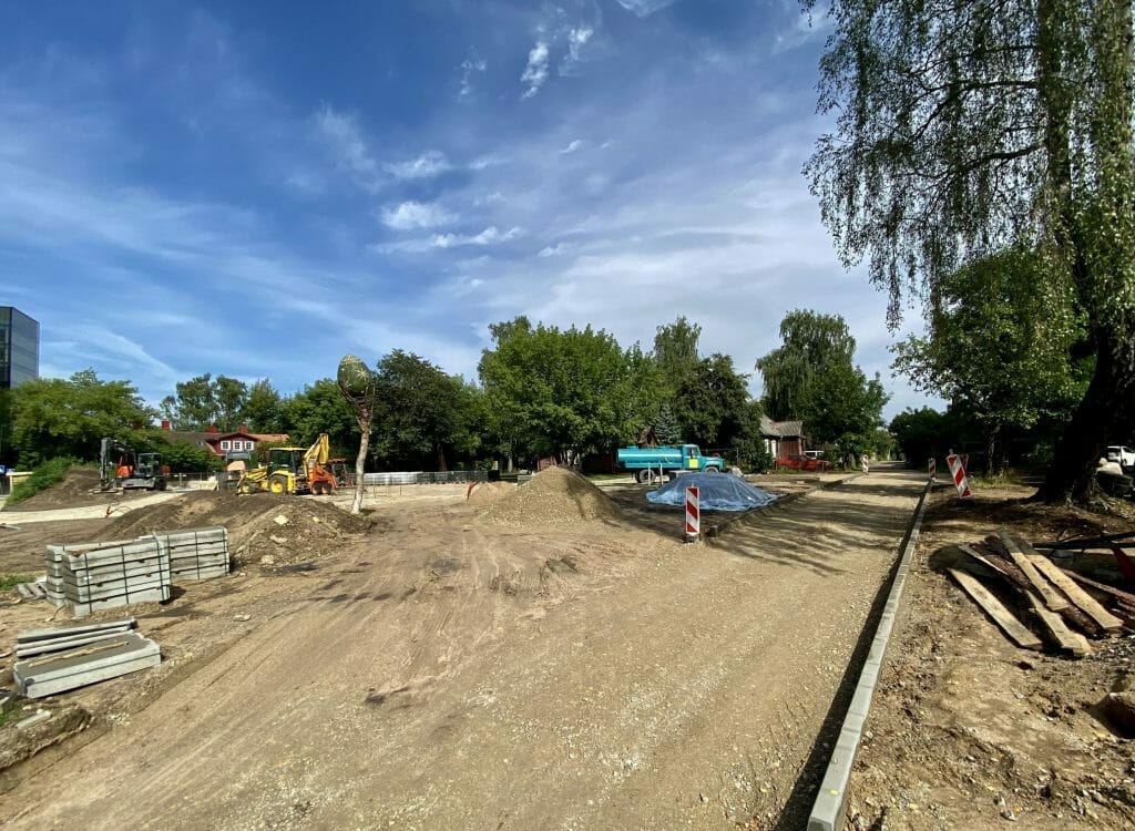 Drakono pieva (Giedraičių-Krokuvos g. skveras) (Krokuvos g.) - Square - construction photos