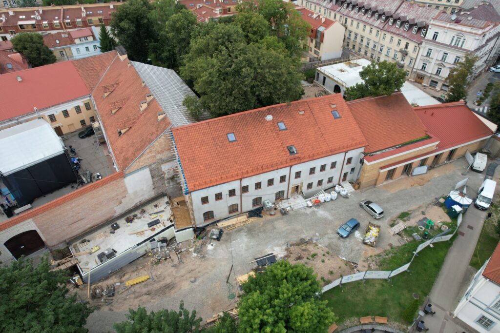 Lietuvos teatro, muzikos ir kino muziejaus plėtra (Vilniaus g. 41B) - Museum - construction photos