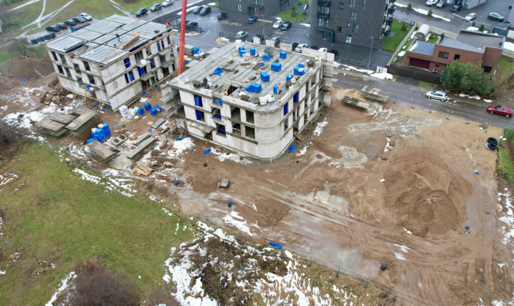 Tonkūno apartamentai 2 etapas (J. Tonkūno g. 7) - Multi apartment - construction photos