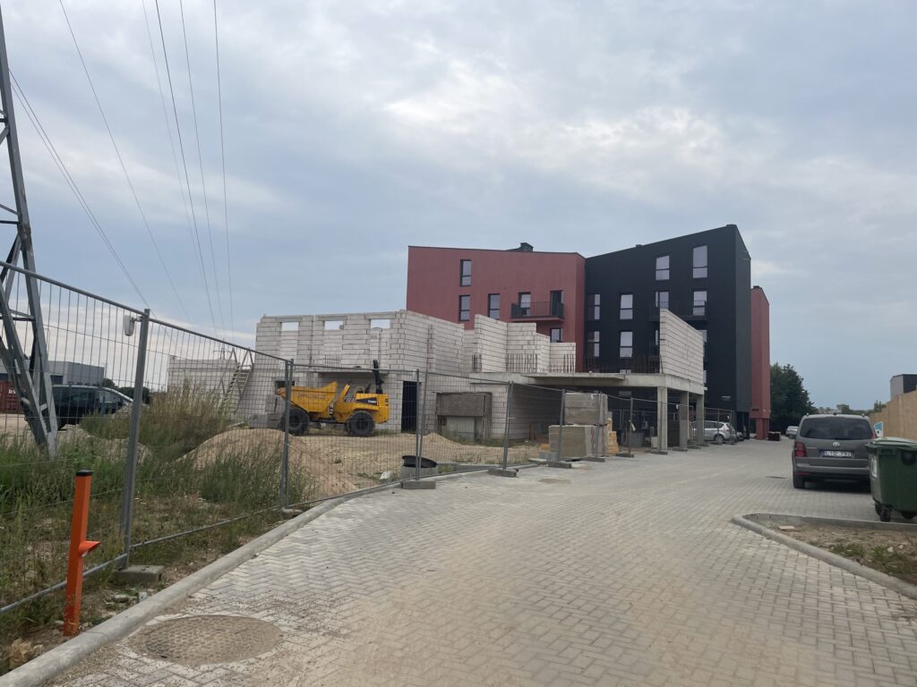 Naujapilis 1 etapas (Amsterdamas, Atėnai, Lisabona) (Žeimenos g. 147) - Multi apartment - construction photos