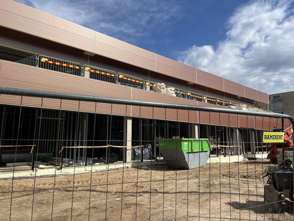 IKI Antakalnio g. 71 (Antakalnio g. 71) - Food store - construction photos