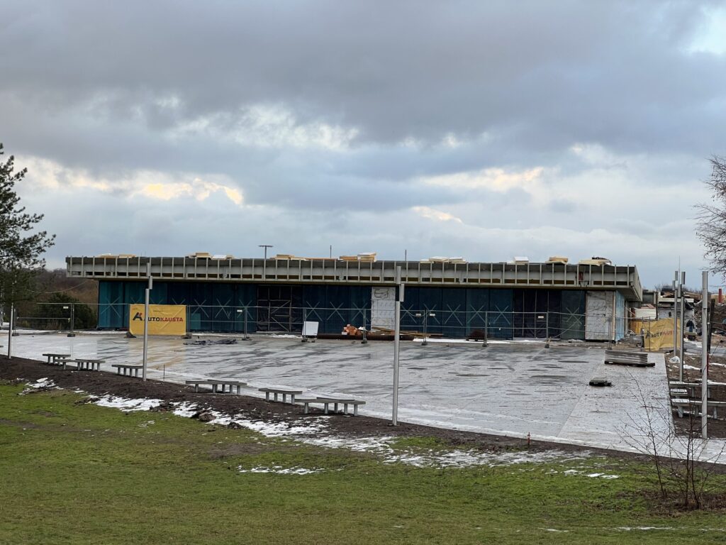 Mokslo sala (Karaliaus Mindaugo pr. 50) - Museum - construction photos