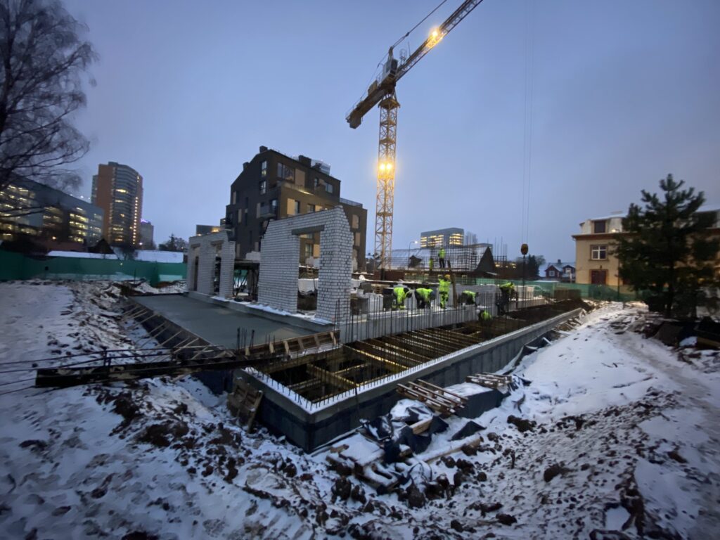 Cozy Life 2 etapas (Kintų g. 5) - Multi apartment - construction photos