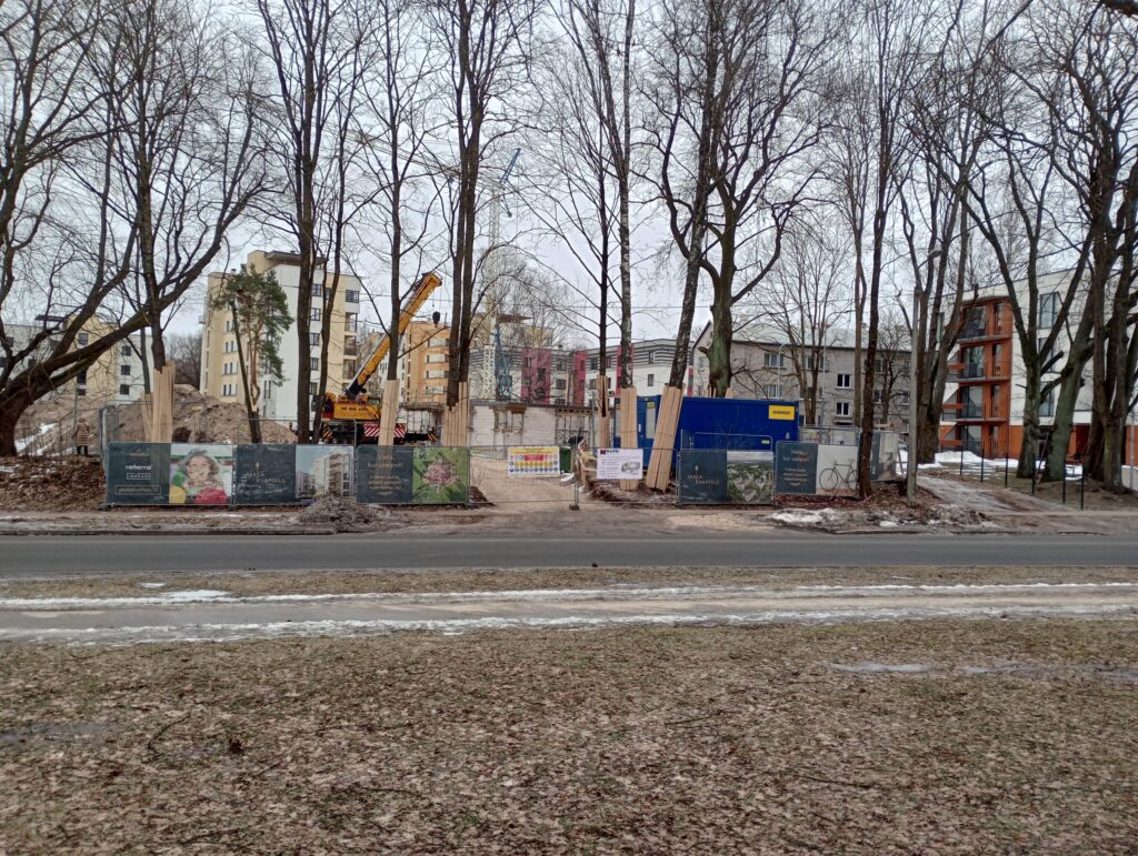 Parka kvartāls 2 kārta (Mazā Stērstu 6) - Multi apartment - construction photos