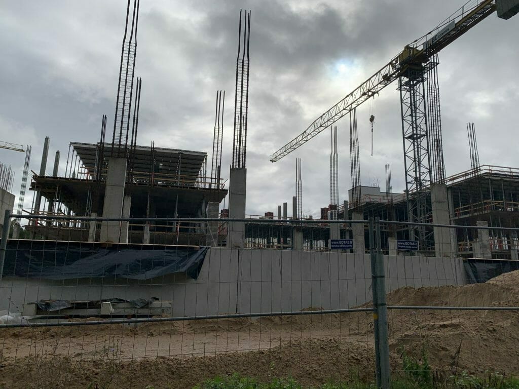 Vaikų pediatrijos II korpusas (Santariškių g. 7) - Hospital - construction photos