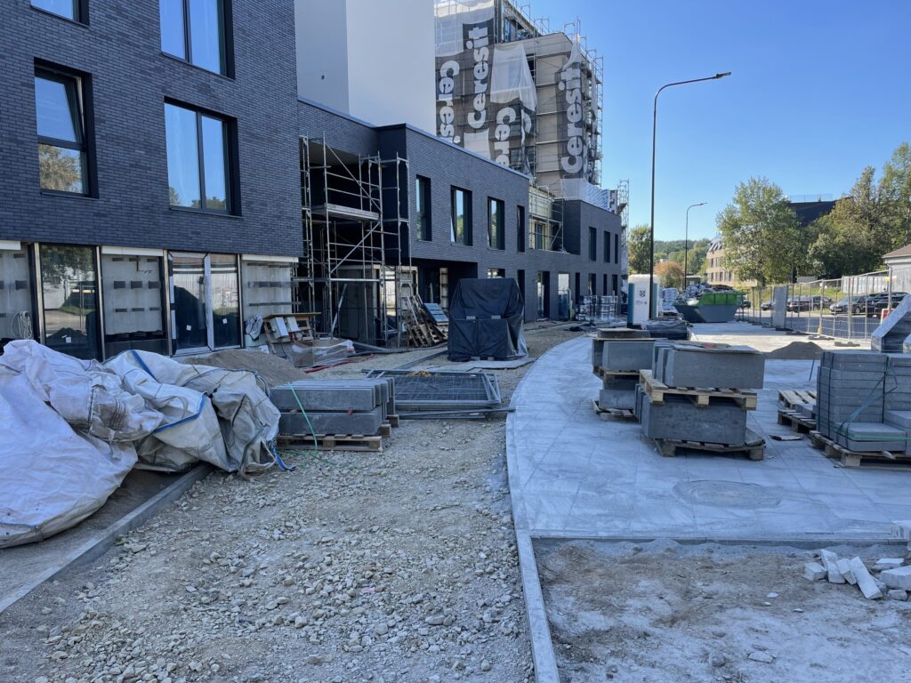 Žvėryno City (Paribio g. 12) - Multi apartment - construction photos