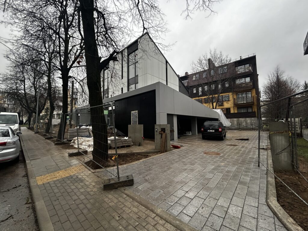 Lūšių 19 (Lūšių g. 19) - Row housing - construction photos