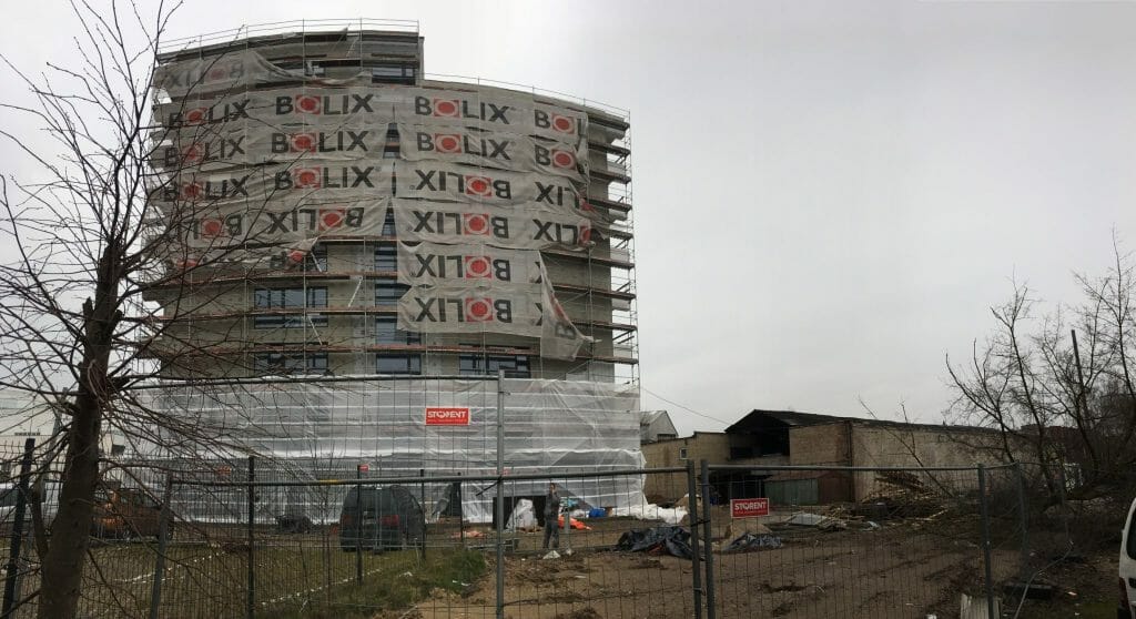 K9A (Kareivių g. 9A) - Multi apartment - construction photos