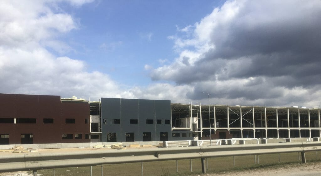Kauno logistikos centras (Martinavos g. 8) - Warehouse / Distribution center - construction photos