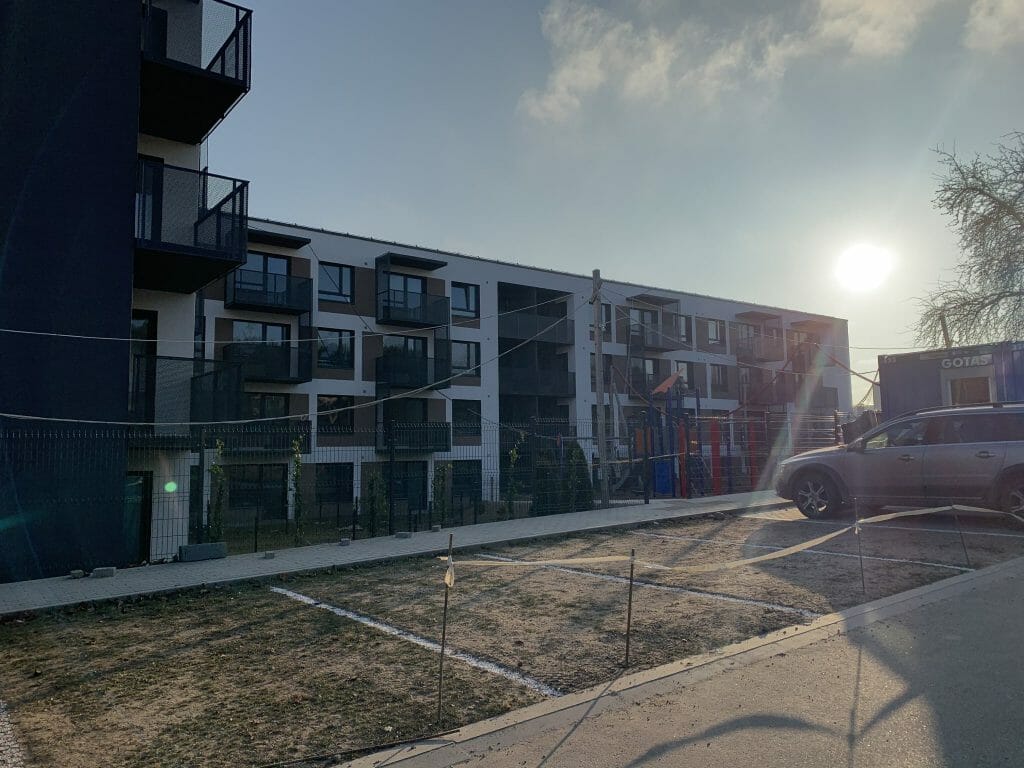 Ozo sodai (Šeškinės Sodų g. 12) - Daugiabutis - statybų nuotraukos