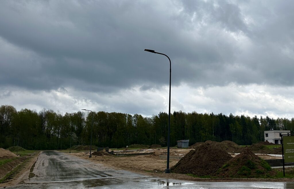 Kunigiškių perlas (Putpelių g., Fazanų g., Alksnyno g.) - Land plots - construction photos