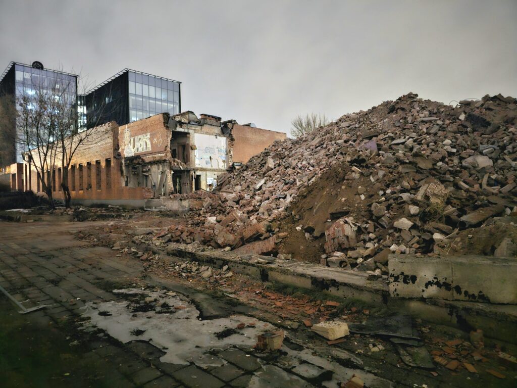 PC PIKAS (Ukmergės g. 221) - Shopping center - construction photos