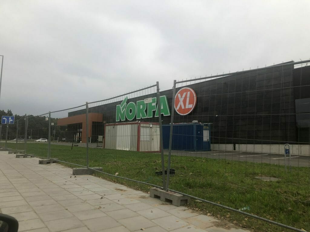 Norfa Kovo 11-osios g. 71 (Kovo 11-osios g. 71) - Food store - construction photos
