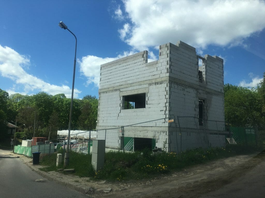 Vilties centras Gardino g. (Gardino g. 2A) - Specialized care center - construction photos