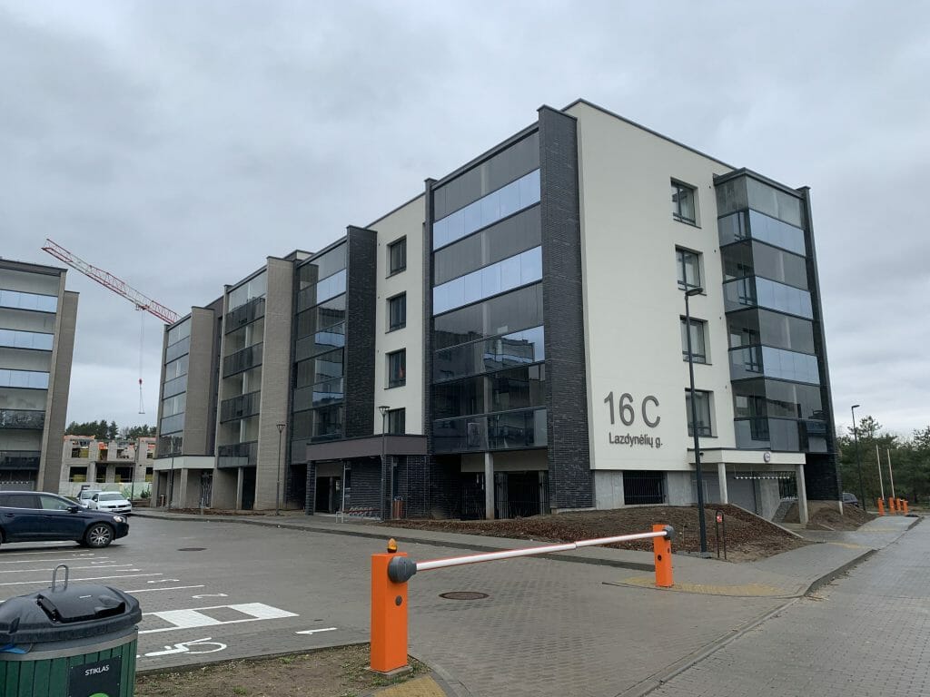Aitvarų namai 2 etapas (Lazdynėlių g. 16A, 16B, 16C) - Multi apartment - construction photos