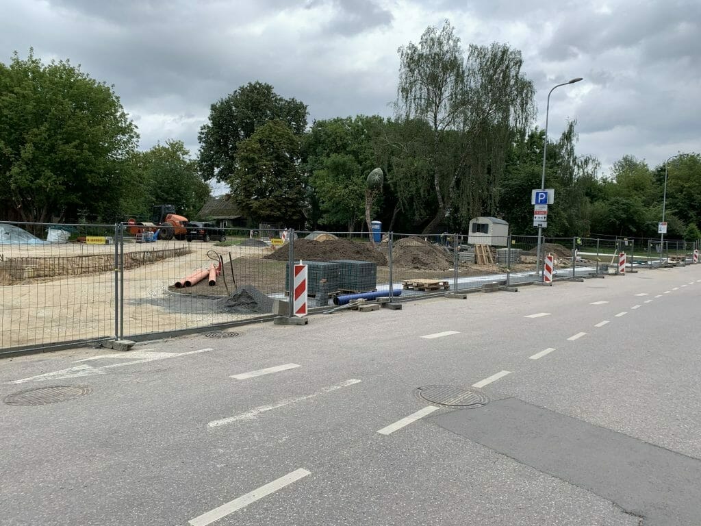 Drakono pieva (Giedraičių-Krokuvos g. skveras) (Krokuvos g.) - Square - construction photos