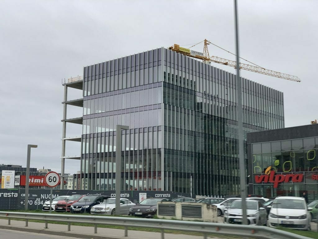 MERAKI A korpusas (Eitminų g. 3) - Office center - construction photos