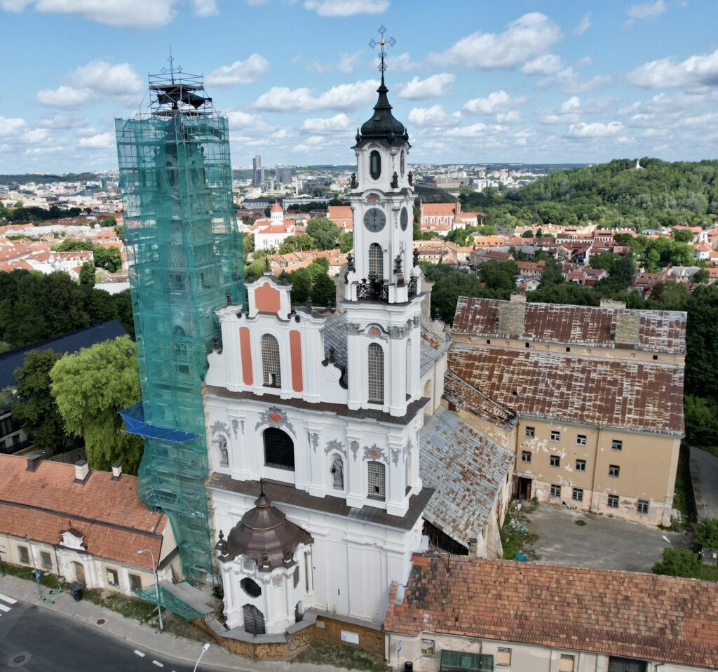 Piligrimų namai Misionierių (Subačiaus g. 26) - Cultural center, Hotel - construction photos