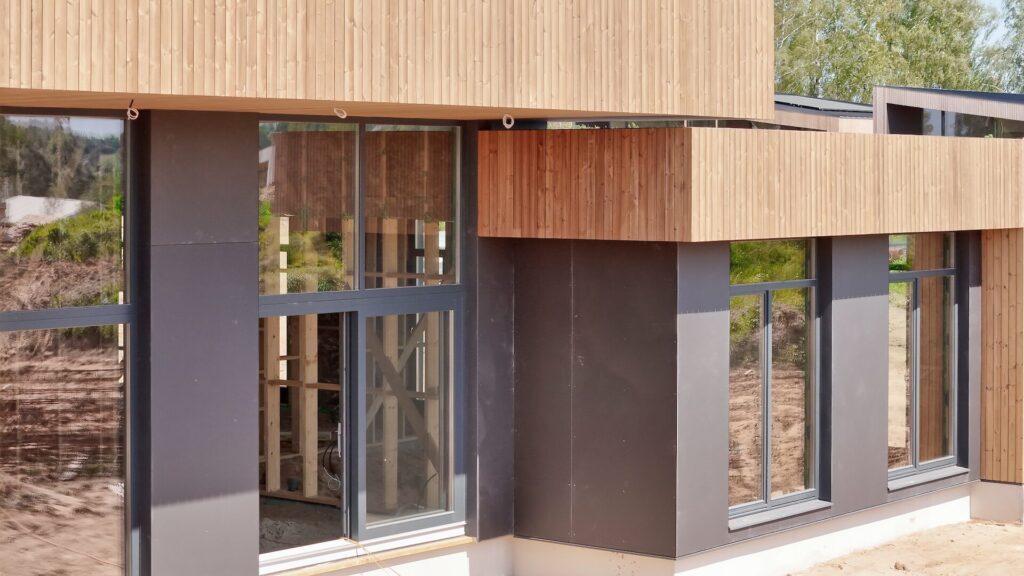 Home plus (Kolektyvo g. 33, 35, 37, 39, 41, 43, 45, 47, 49, 51, 53, 55, 57, 59, 61, 63, 67, 69, 71, 73, 75, 77, 79, 81, Nemėžis) - Private house community - construction photos