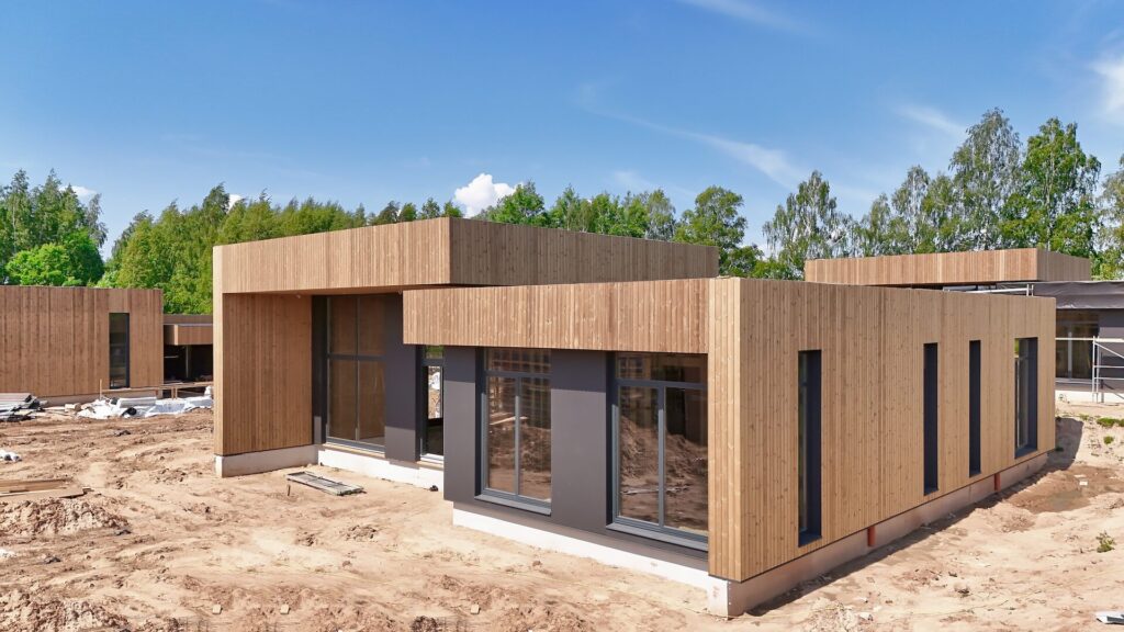 Home plus (Kolektyvo g. 33, 35, 37, 39, 41, 43, 45, 47, 49, 51, 53, 55, 57, 59, 61, 63, 67, 69, 71, 73, 75, 77, 79, 81, Nemėžis) - Private house community - construction photos