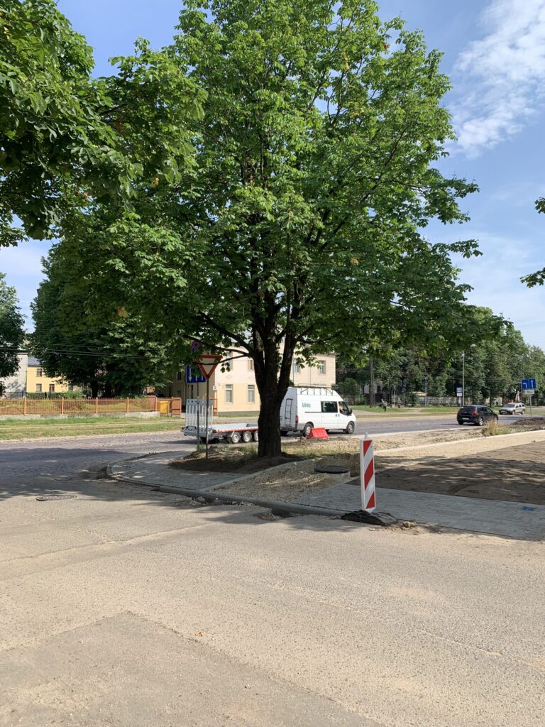 Velosipēdu ceļš Centrs - Ziepniekkalns (Akmeņu iela, Vienības gatve, Telts iela, Valdeķu iela) - Bike path - construction photos