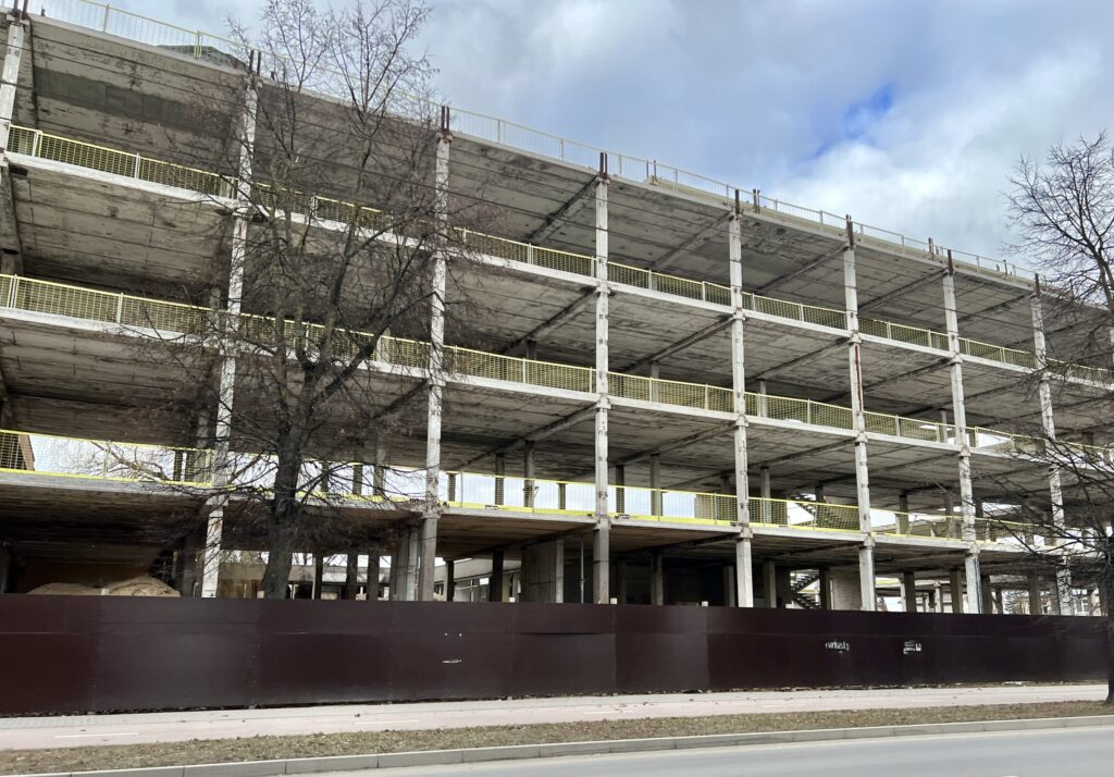 Savanorių pr. 225 (Savanorių pr. 225) - Health center - construction photos