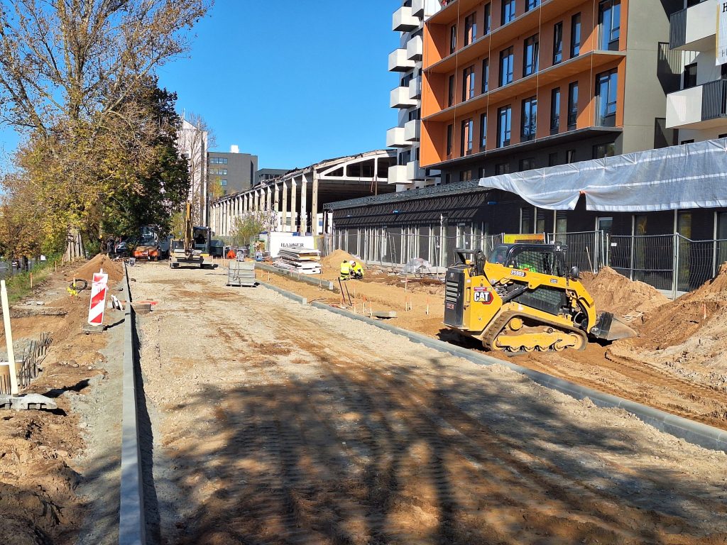 Pulko g. atkarpa ties Kavalrijų g. 137 (Pulko g.) - Road - construction photos