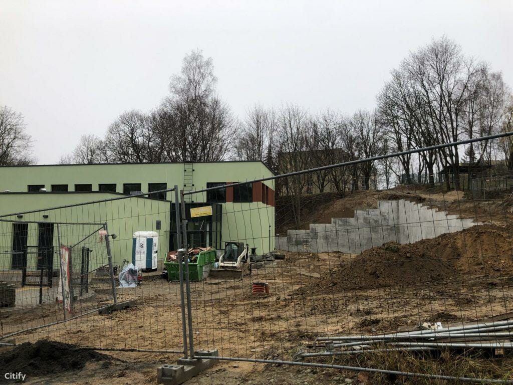 Vilties centras Gardino g. (Gardino g. 2A) - Specialized care center - construction photos