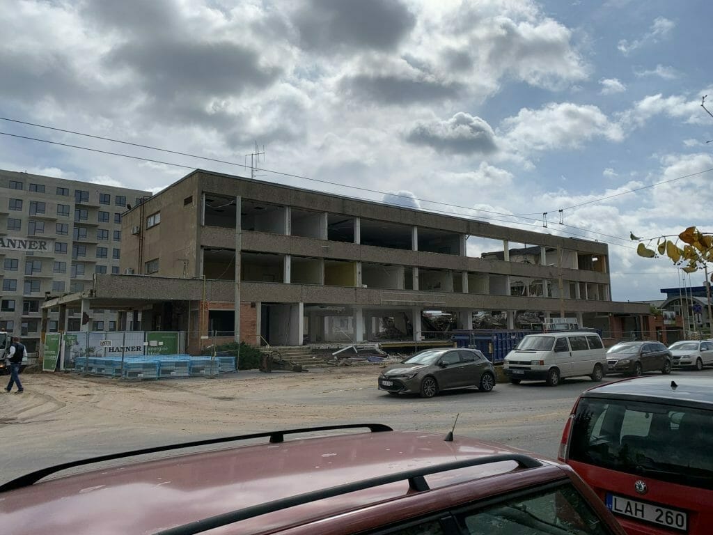 Verkių sodas 3 etapas (Verkių g. 39) - Multi apartment - construction photos