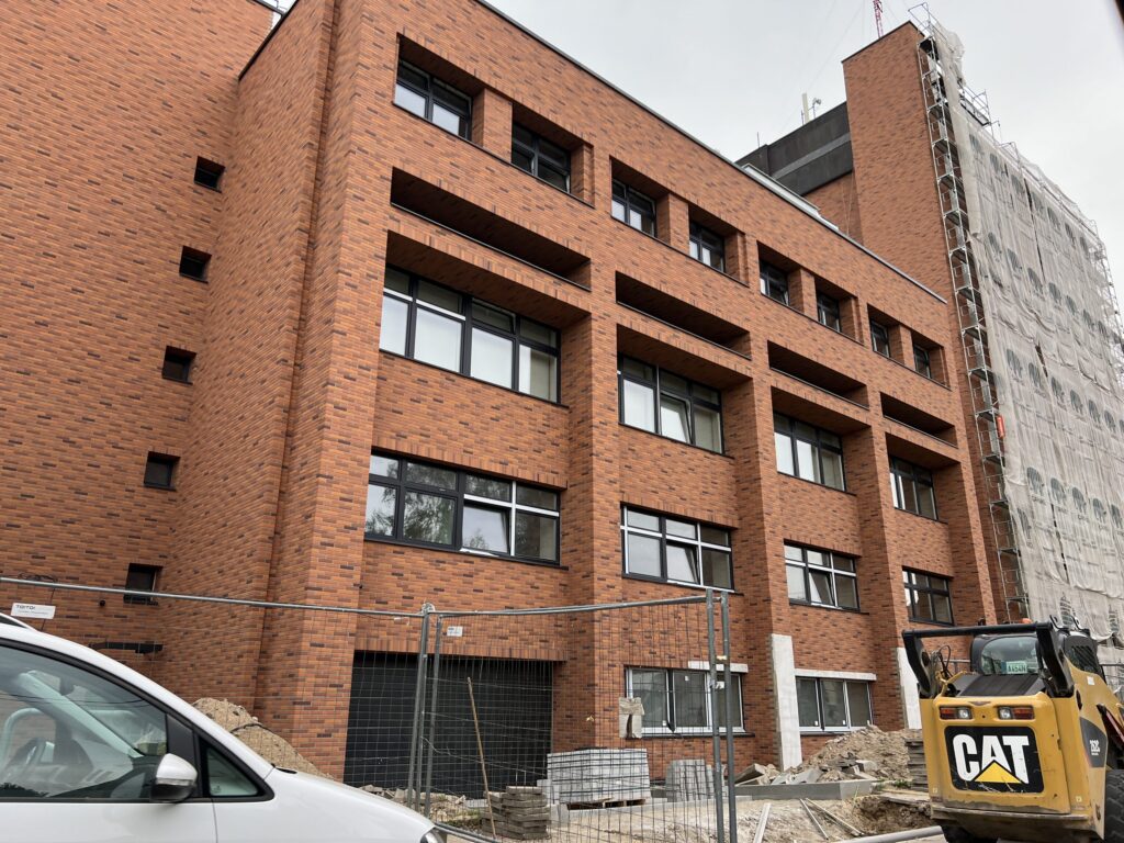 Kauno apskrities viešoji biblioteka (Radastų g. 2) - Library - construction photos