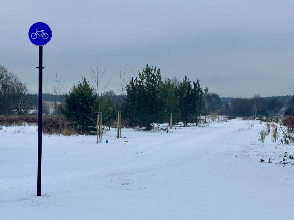 Dviračių takas Fermentų g. - Liepų alėja (Fermentų g., V. A. Graičiūno g., Stasylų g., Vinkšnų g.) - Dviračių takas - statybų nuotraukos