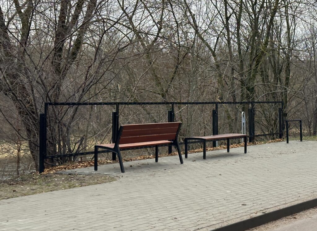 Neries kairiosios krantinės 1 etapas (B atkarpa) (Sluškų g., P. Vileišio g.) - Jalgrattatee, Promenaad - ehituse fotod