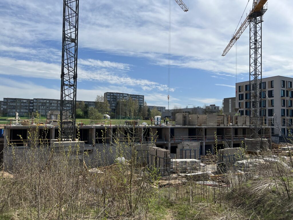 TALINO 2 etapas (N2, N3) (Rygos g. 58) - Multi apartment - construction photos