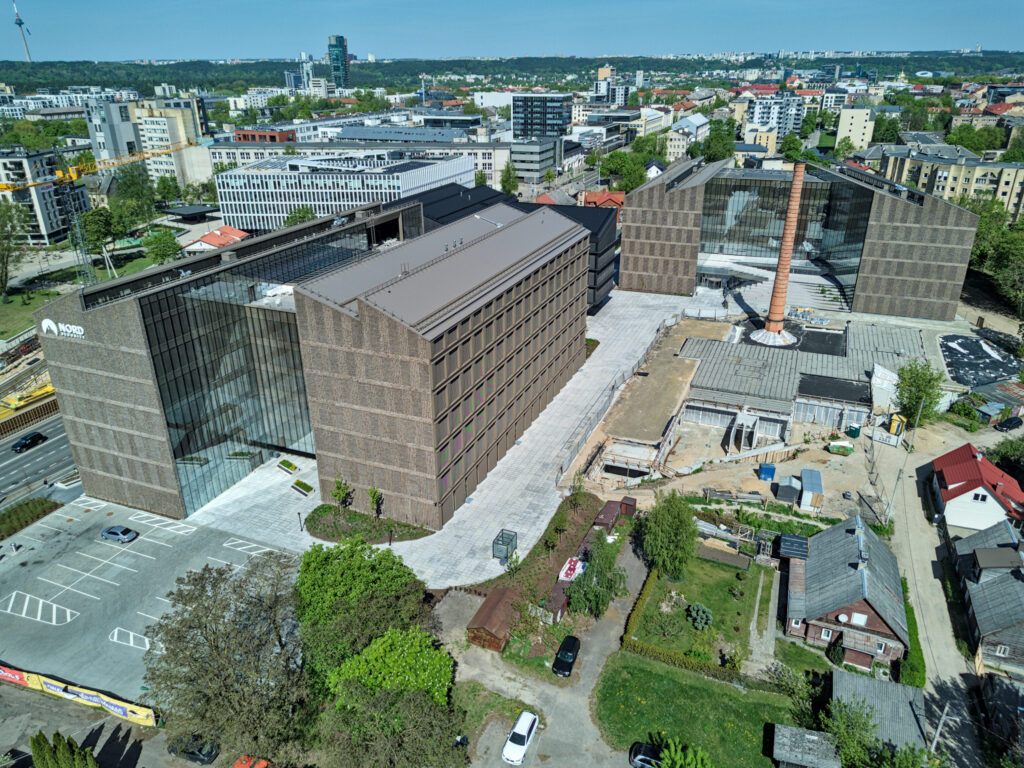 Cyber City 2 etapas (4 korpusas) (Švitrigailos g. 34A) - Office center - construction photos