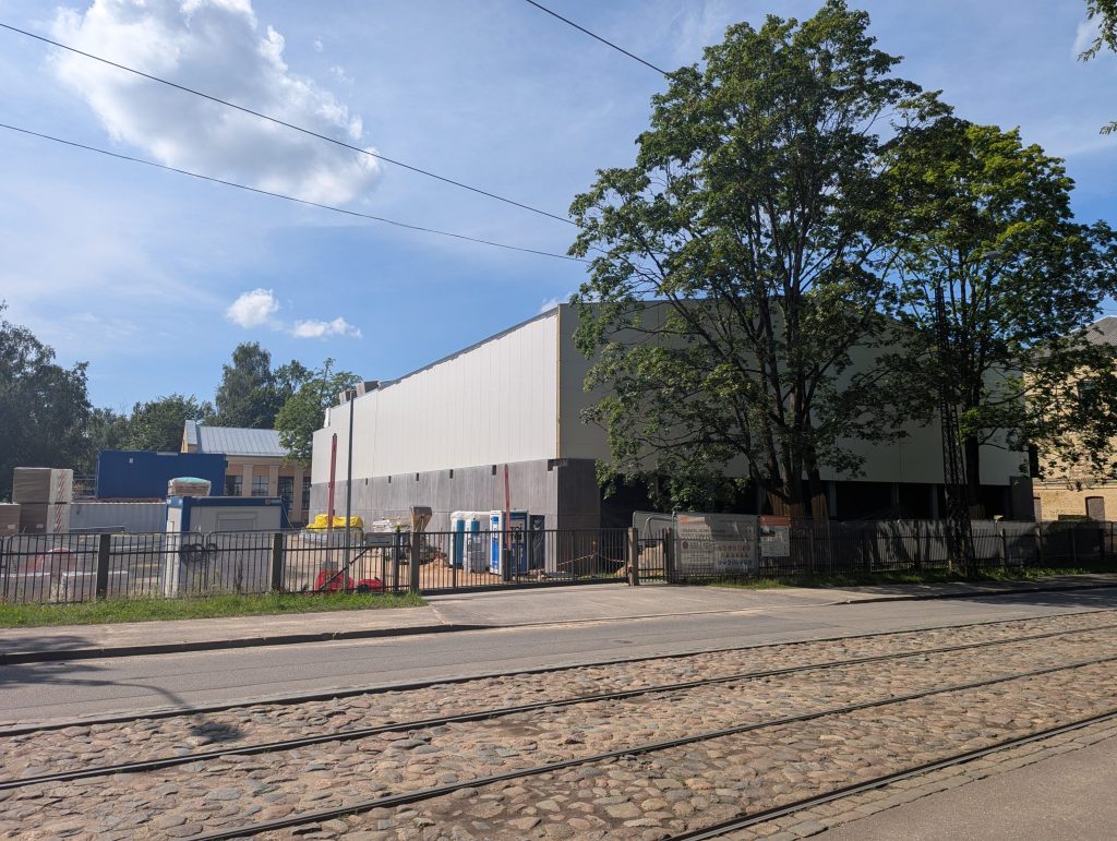 RSU sporta bāzes pārbūve (Cigoriņu iela 3) - Fitness center, Higher education, Sports field or court - construction photos