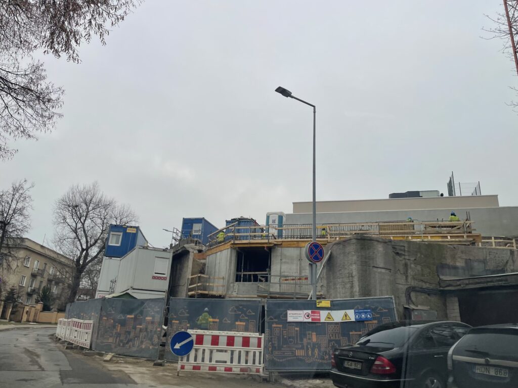 Matau Vilnių 4 etapas (Aludarių g. 1) - Daugiabutis - statybų nuotraukos