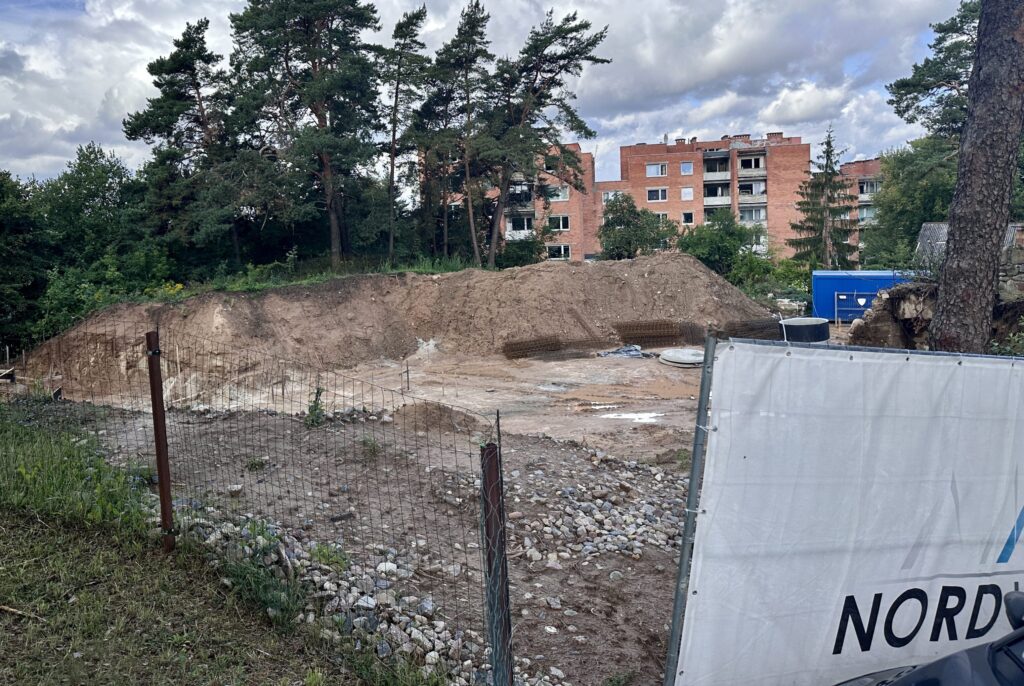 Lentupio g. 21 (Lentupio g. 21) - Row housing - construction photos